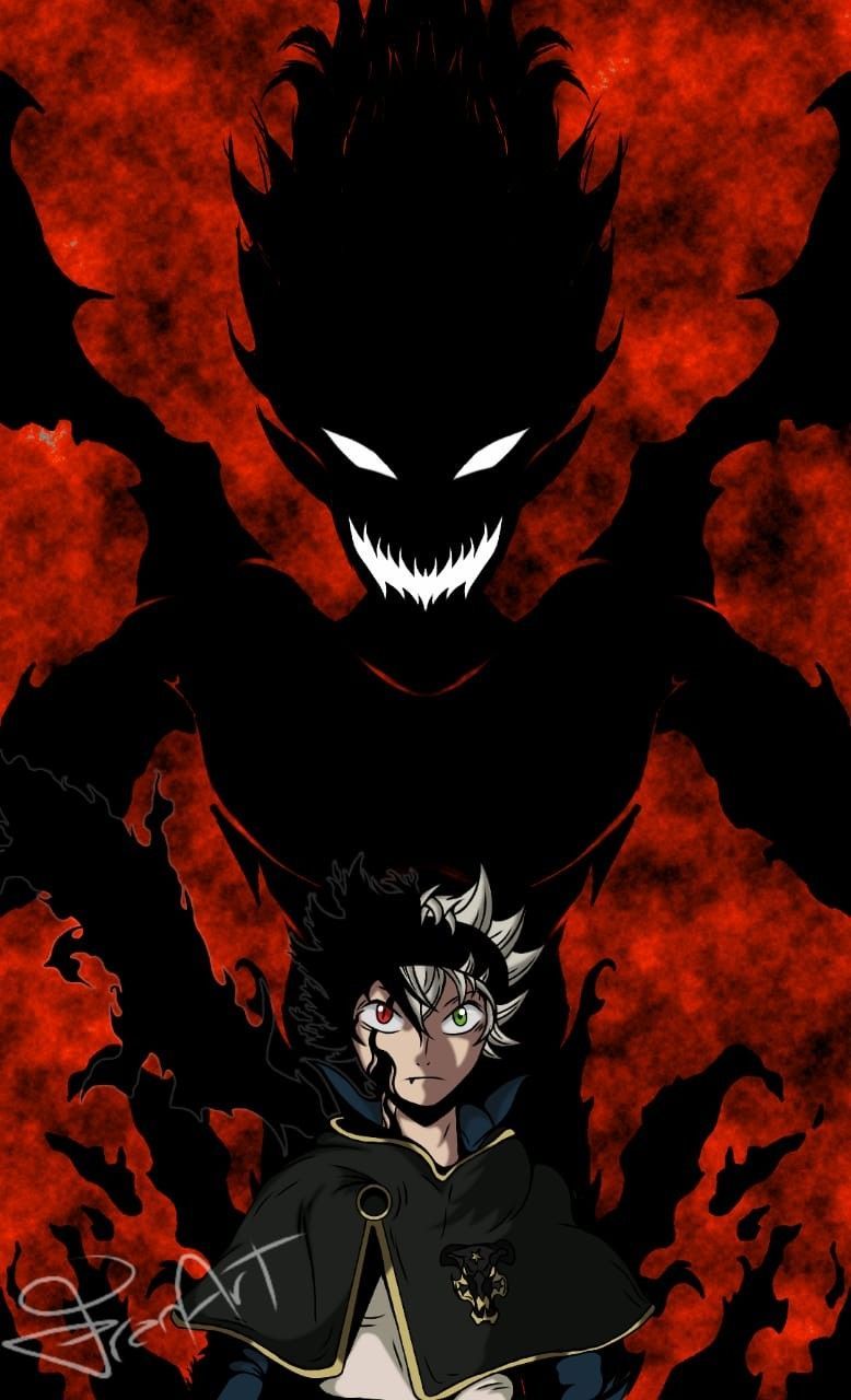 Black clover demon wallpapers