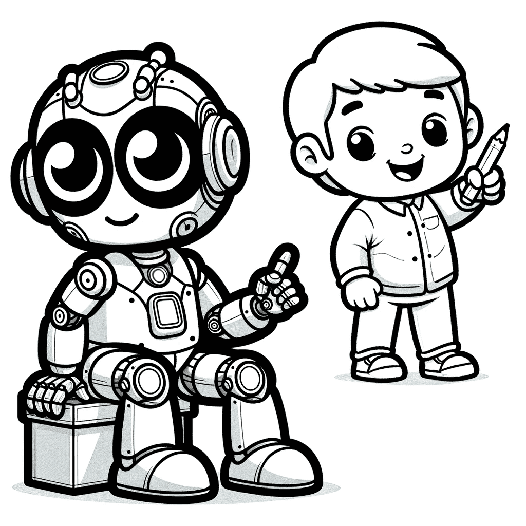 Cyborg coloring pages for free printable