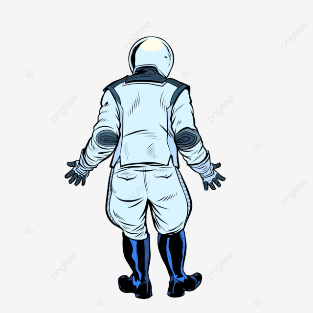 El astronauta moderno tã de paldas png galaxia universo vacão png y vector para dcargar gratis