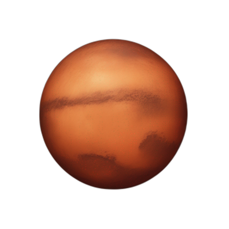 Mars planet ai emoji generator