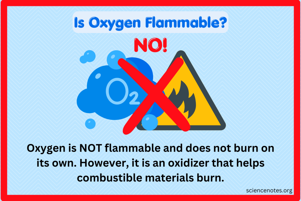 Is oxygen flammable