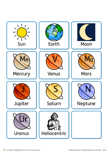 Year earth and space teaching resources