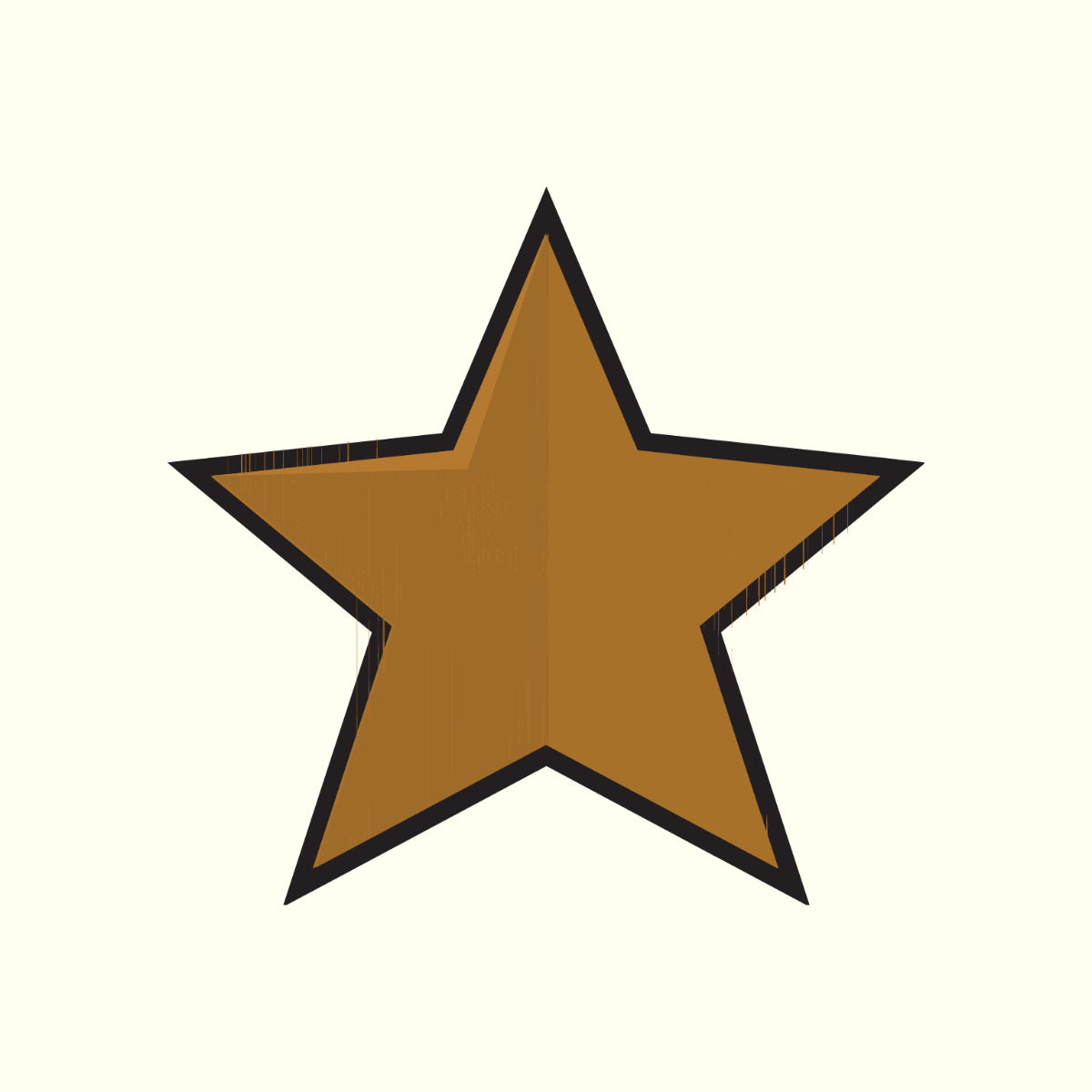 Free star vector