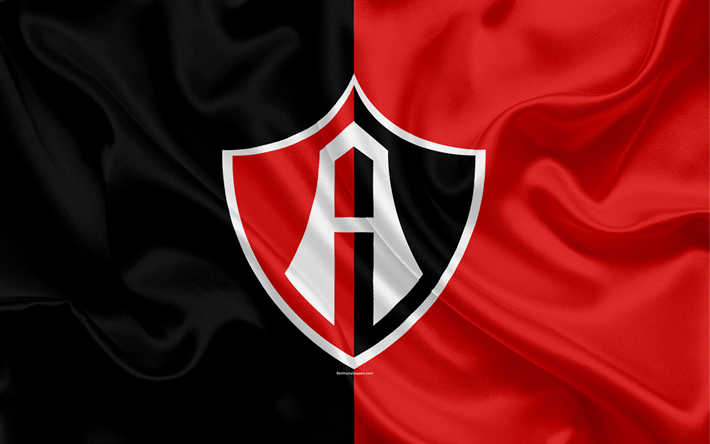 Download wallpapers atlas fc k mexican football club emblem atlas logo sign football primera division mexico football championships guadalajara mexico silk flag for desktop free pictures for desktop free