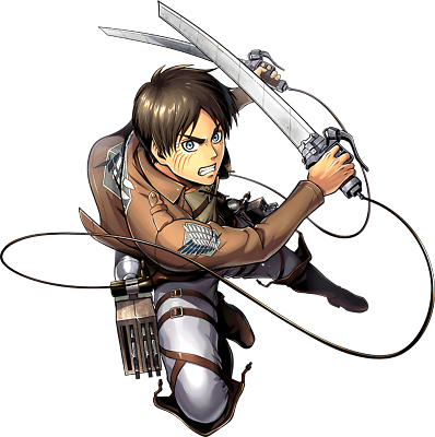 Eren yeager v attack on titan weatherproof anime sticker car decal