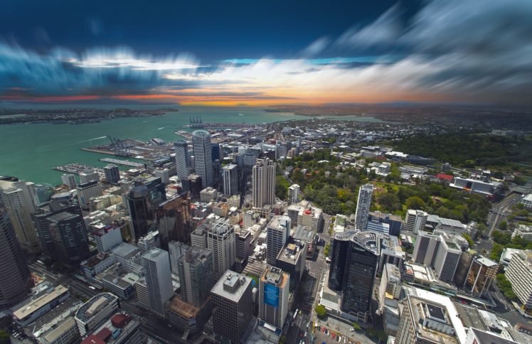 Cityscape building sea auckland hd wallpapers desktop and mobile images photos