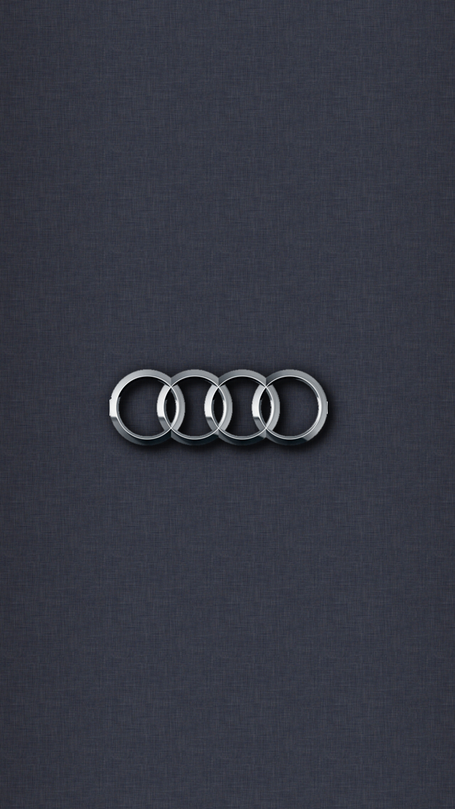 The iphone wallpapers audi logo