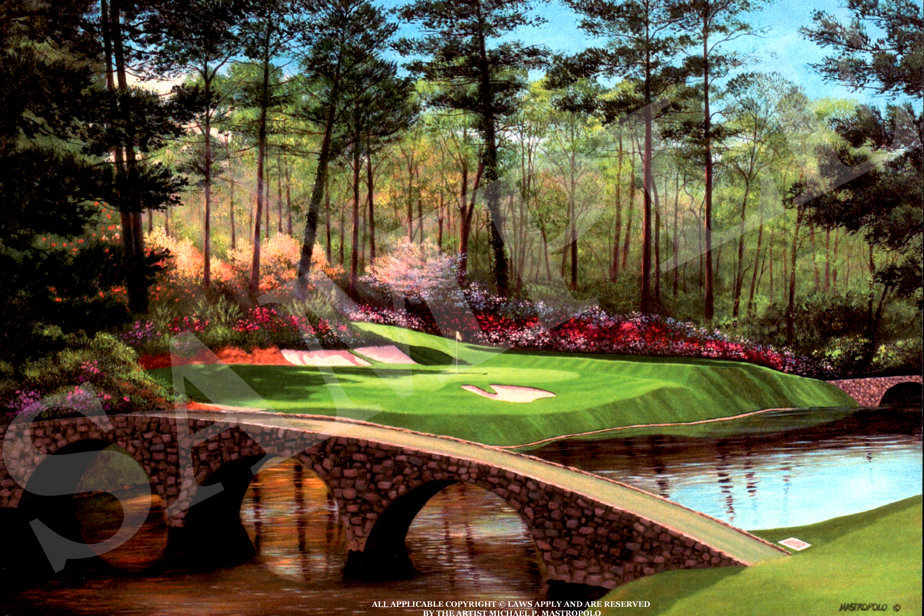 Augusta national golf course wallpaper