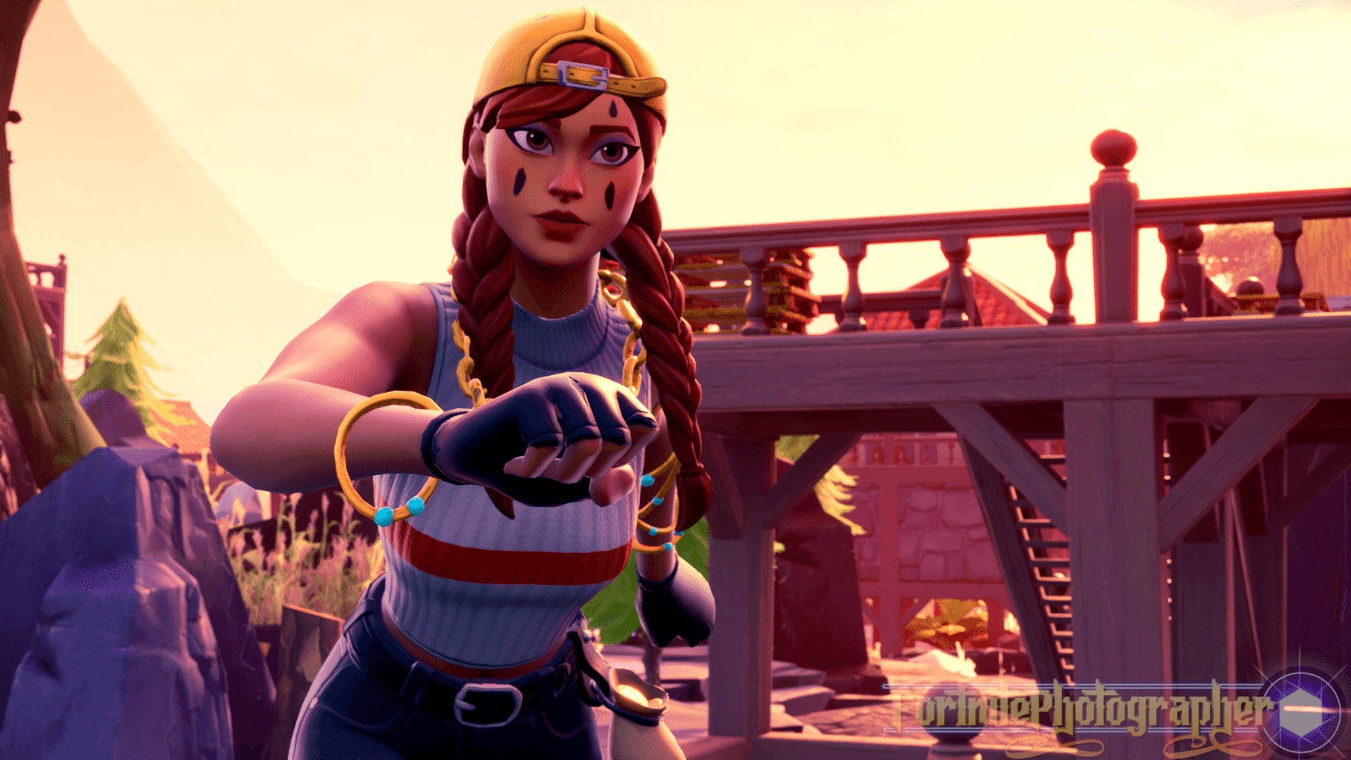 Aura fortnite skin wallpapers