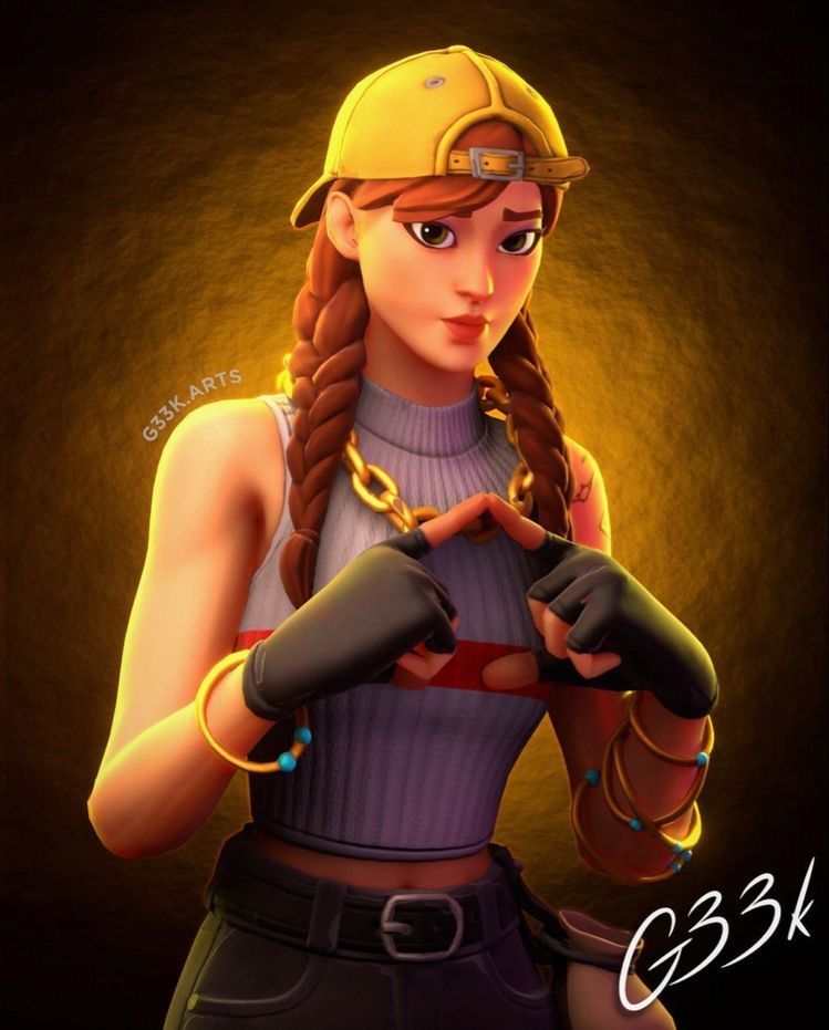 Aura fortnite skin skin images gamer girl hot best gaming wallpapers