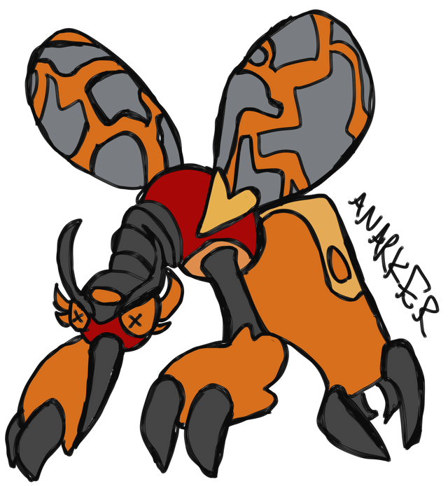 By popular demand the evolutions to volcanitelavaethx alexthemechanicfox for the new name beezleburn and fluinx my fanmade hydrini line counterpart rloomianlegacy