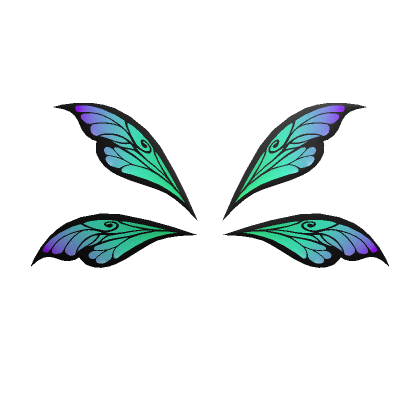 Aurora fairy wings roblox item