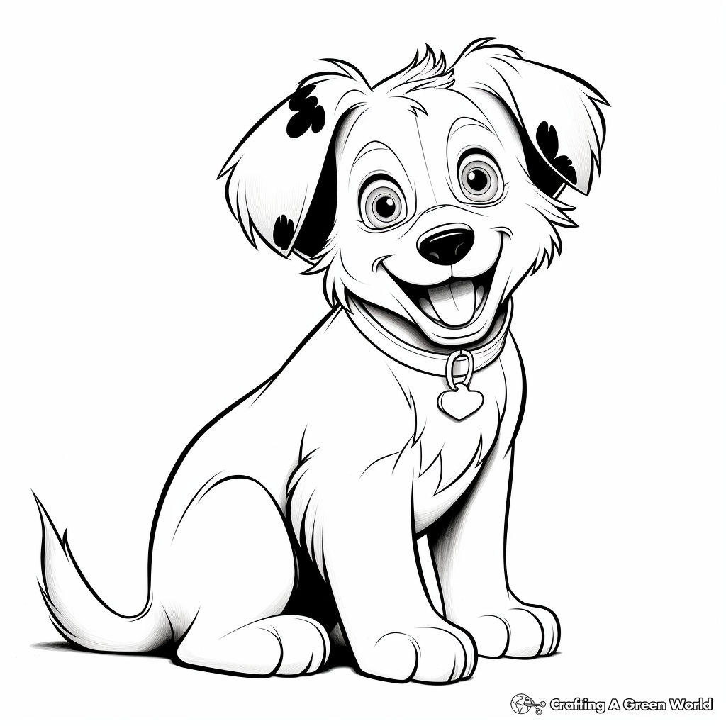 Australian shepherd coloring pages