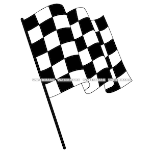 Checkered flag svg