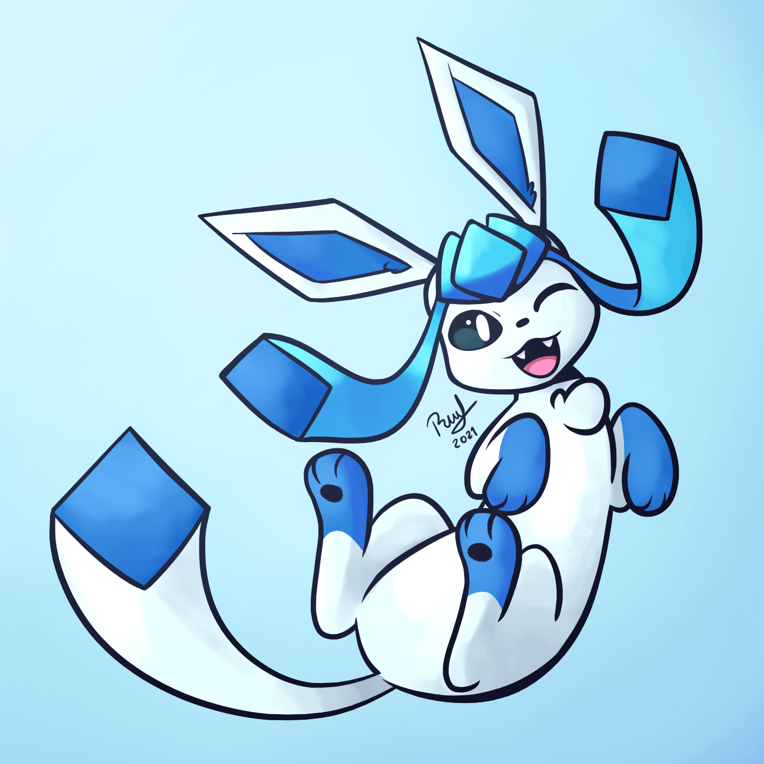 Just glaceon by me rfurry