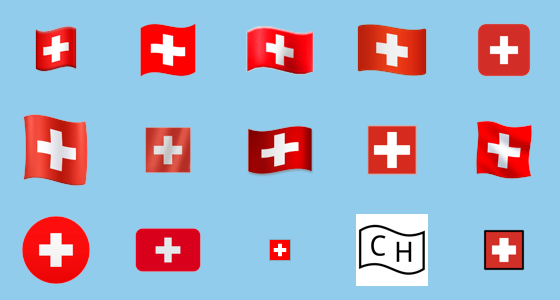 Ðð flag switzerland emoji