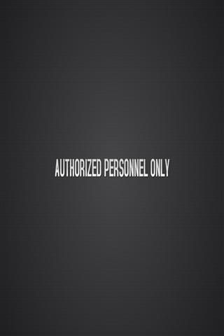 Authorized personnel only locked wallpaper ining call screenshot phone wallpaper