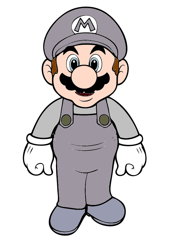 Charlie bent mario form by summitiscool on