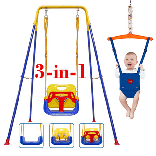 Indoor swing set babies