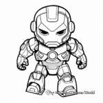 Iron man coloring pages