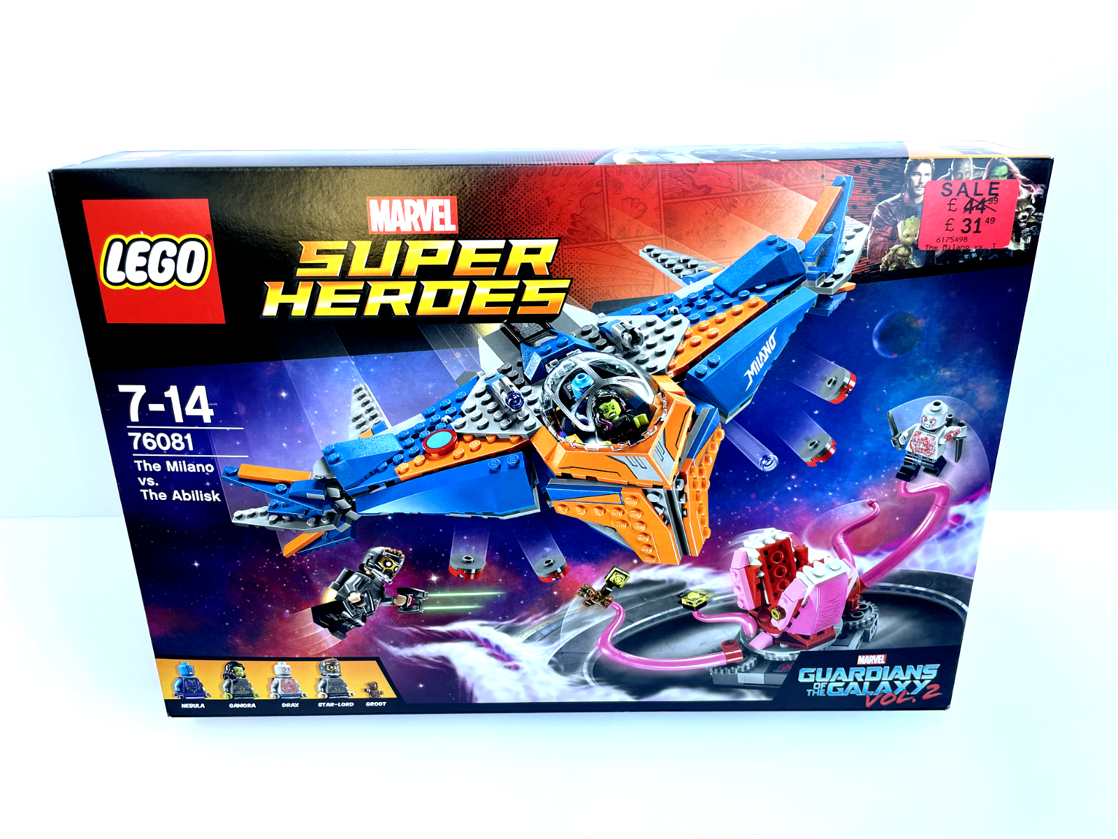 Lego marvel super heroes the milano vs the abilisk for sale online