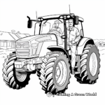 Tractor coloring pages