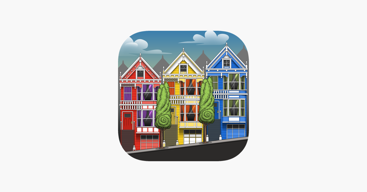 Intricate coloring places on the app store