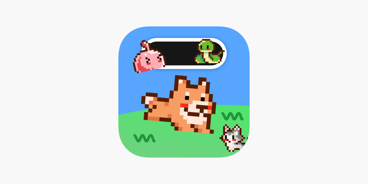 Island pals screen pixel pets on the app store