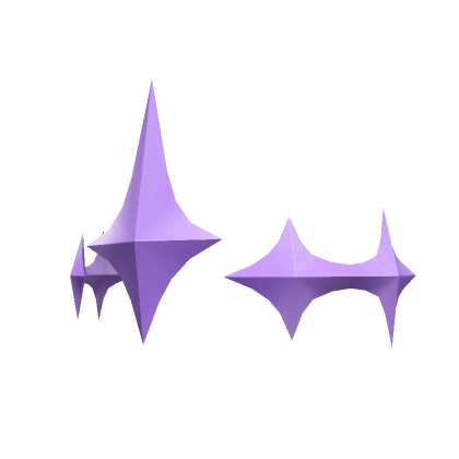 Lavendar celestial star crown roblox item