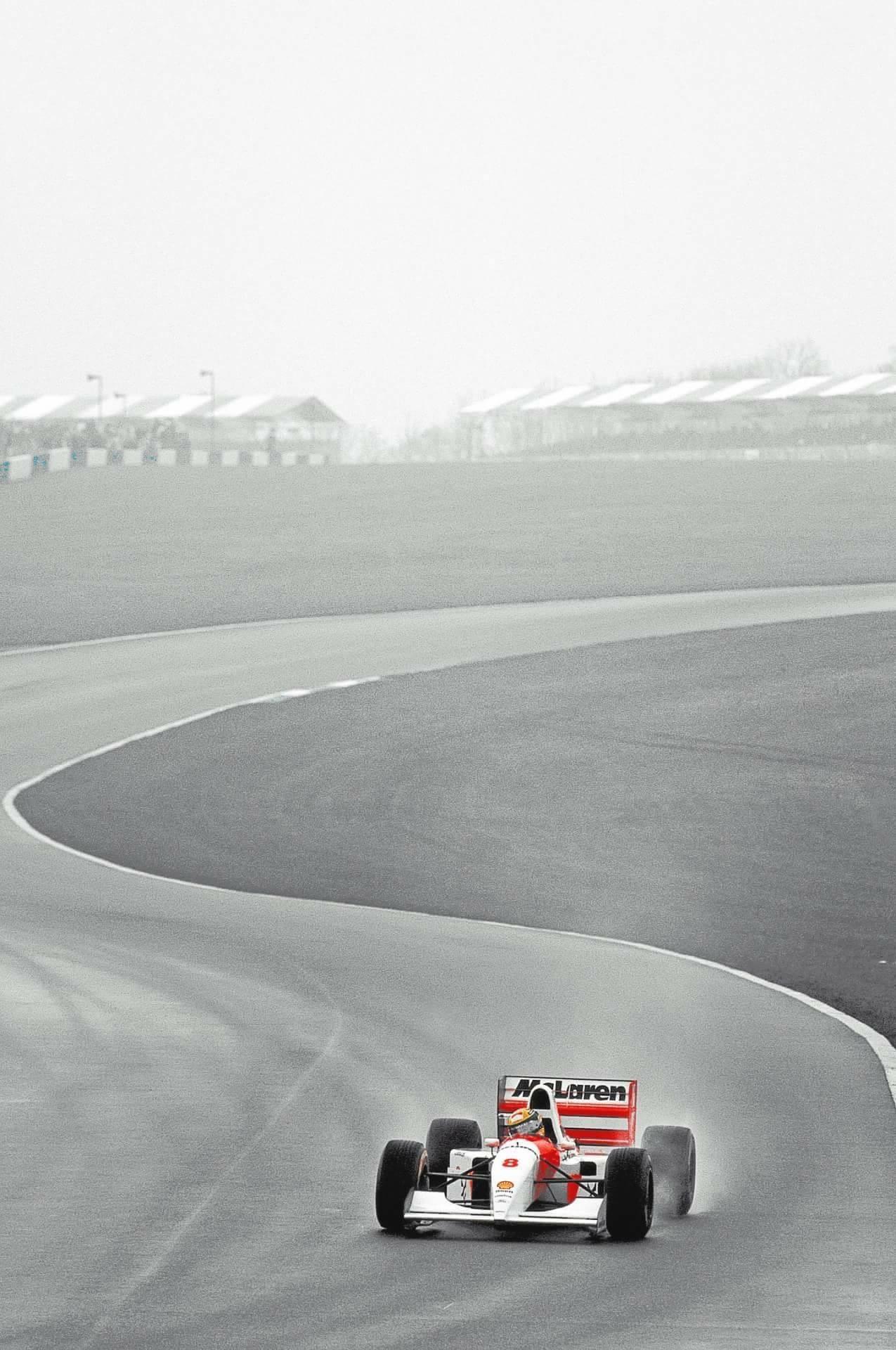 A minimalistic wallpaper of ayrton senna my favourite f driver riphonewallpapers