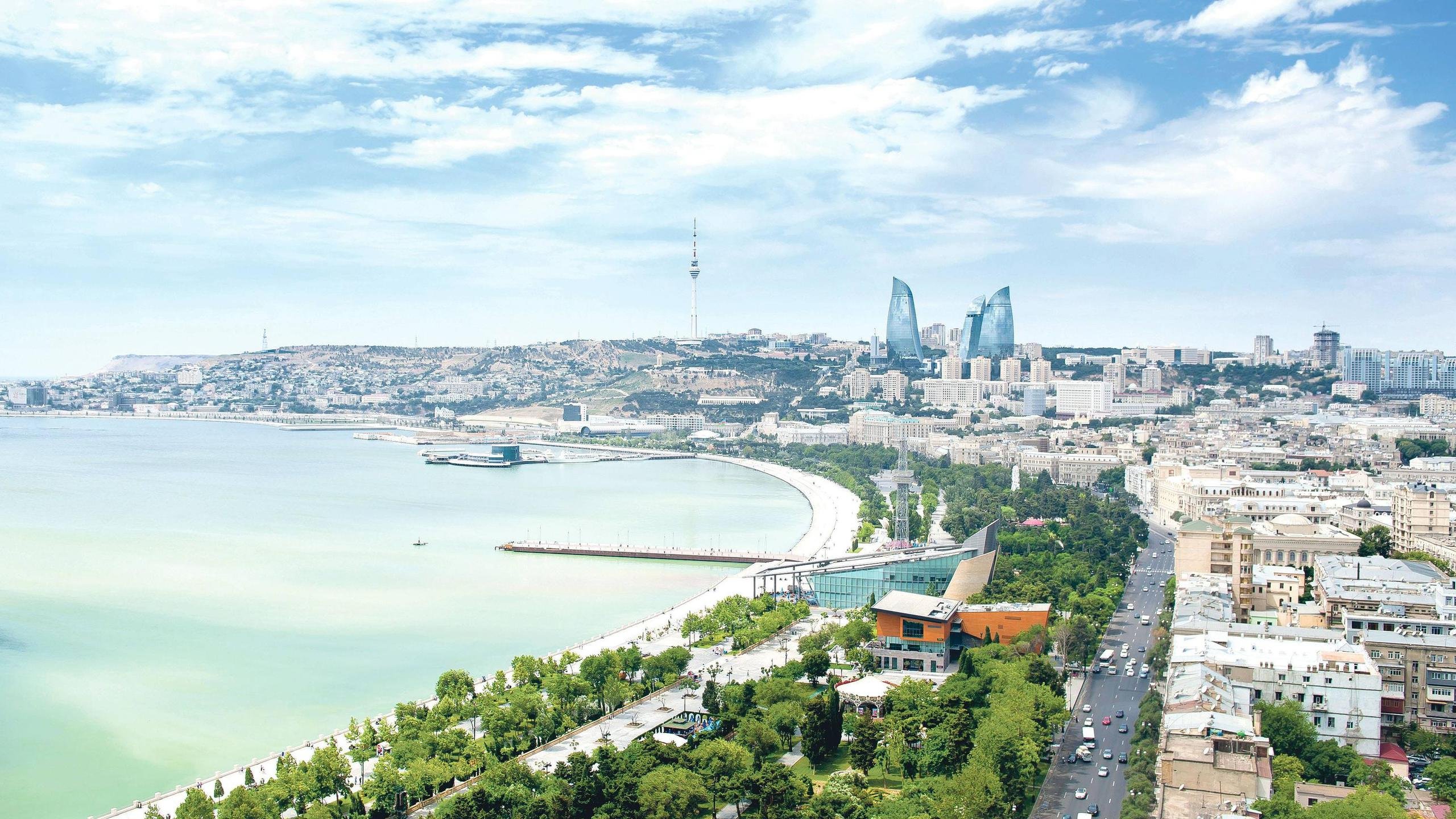 Baku azerbaijan hd wallpaper