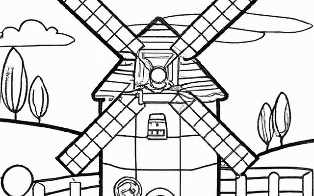 Landmarks jays coloring pages