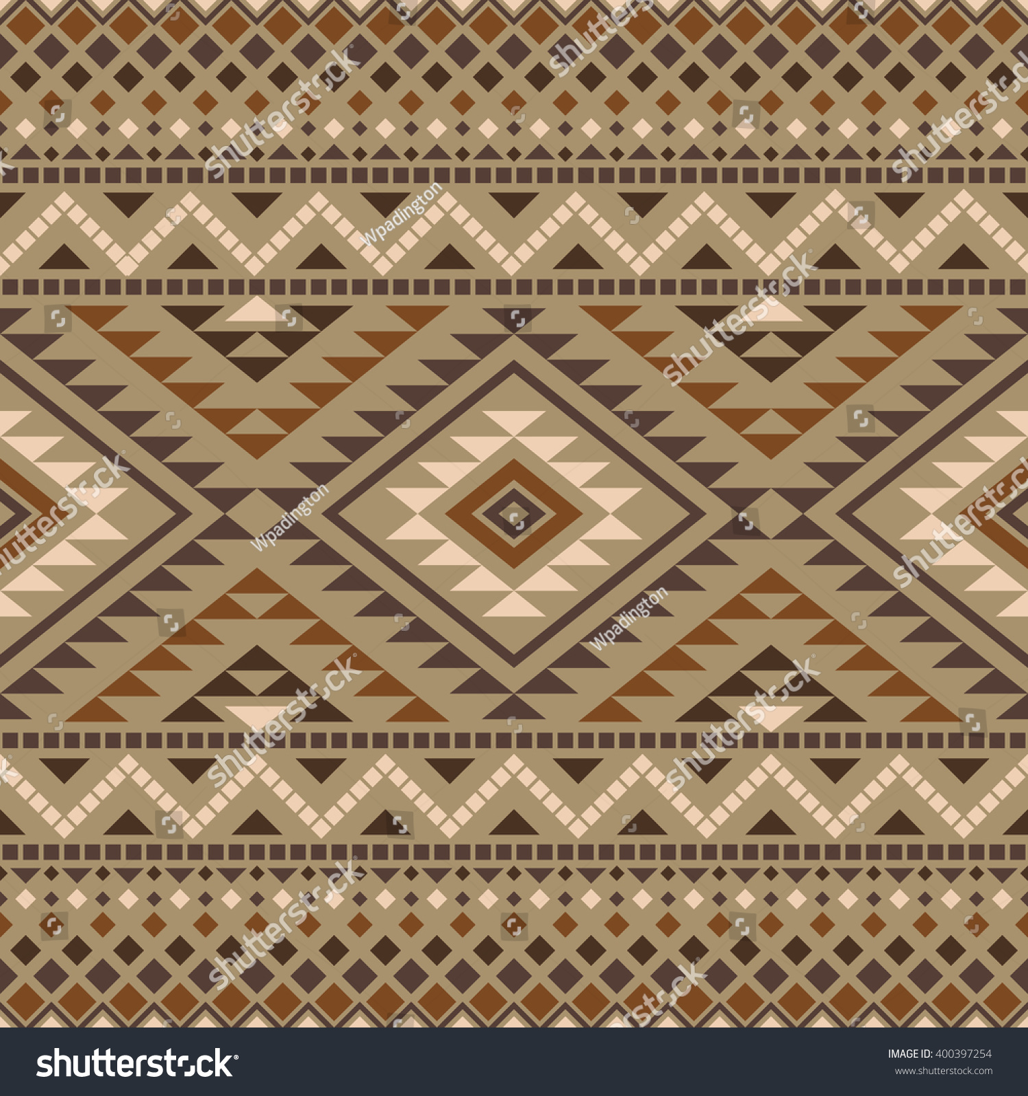 Aztec style seamless pattern abstract wallpaper stock vector royalty free