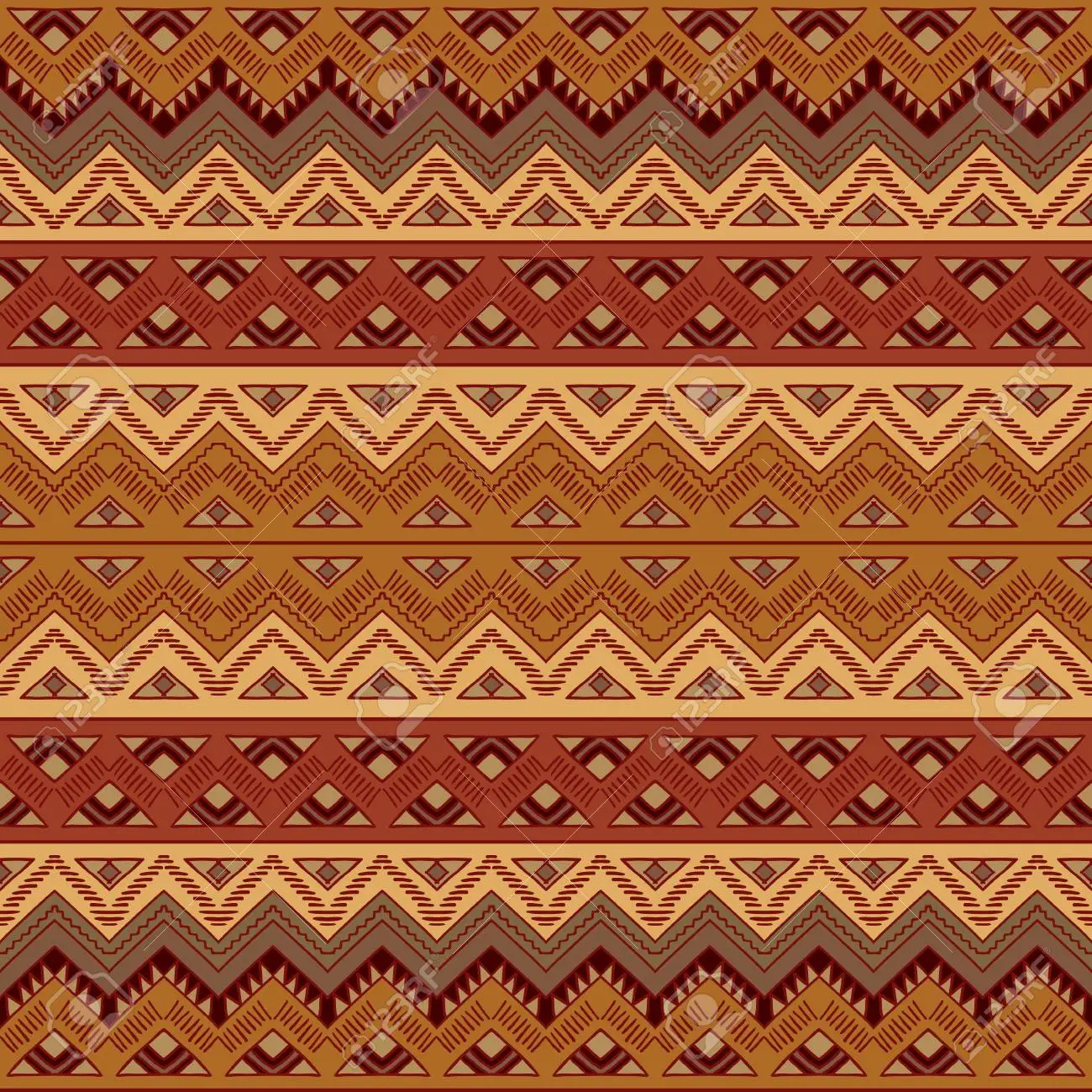 Hand drawn aztec background aztec seamless pattern abstract wallpaper with ethnic aztec ornament aztec style print aztec design royalty free svg cliparts vectors and stock illustration image