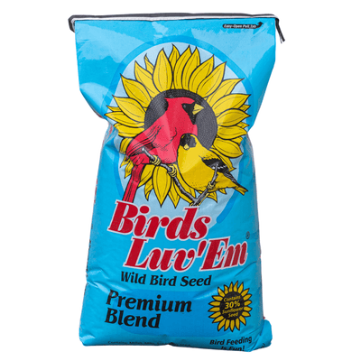 Birds luv em premium wild bird seed blend