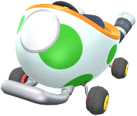 Instead of characters or tracks that should return in the next mario kart what kartsbikes should return ill go first egg rmariokart