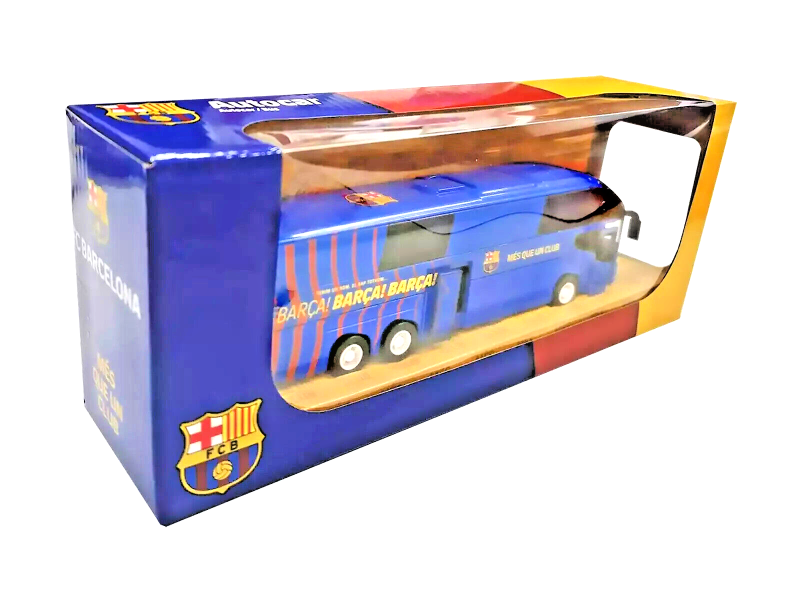 Eleven force bus fbc barcelona fãºtbol soccer team autobus scale