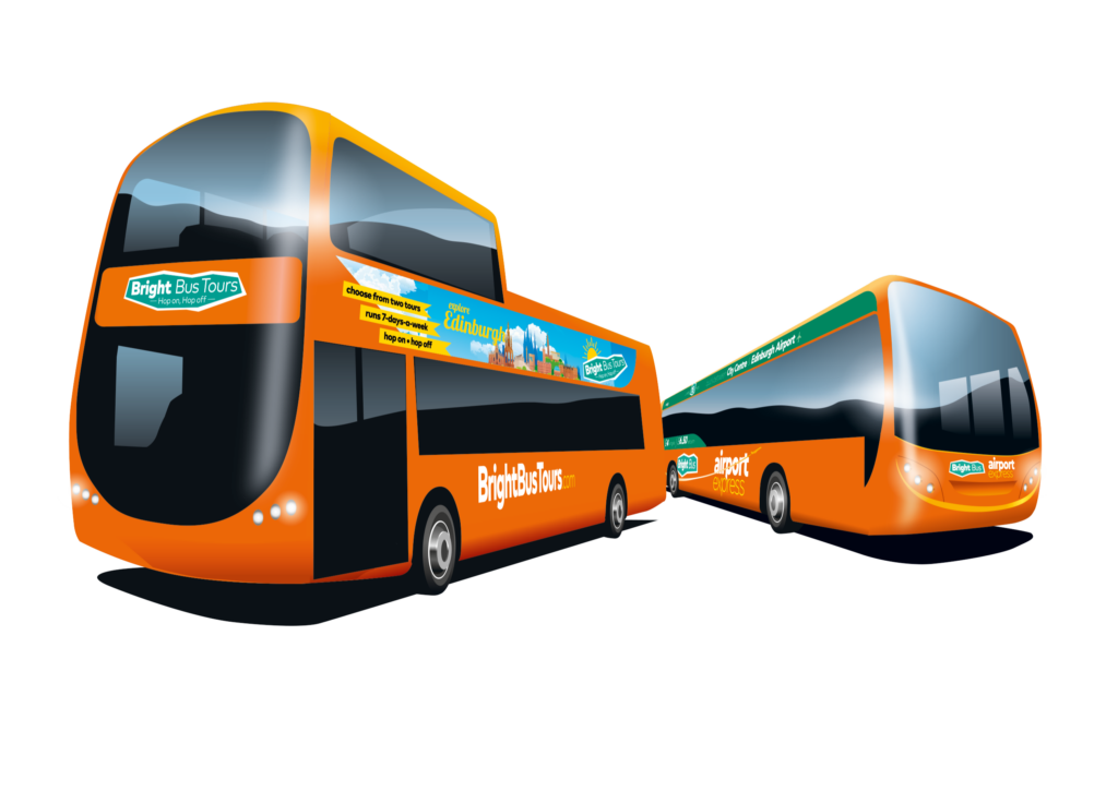 Bright bus tours hop on hop off bus edinburgh buy tickets