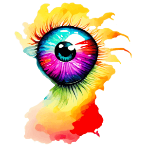 Download colorful eye on germany map