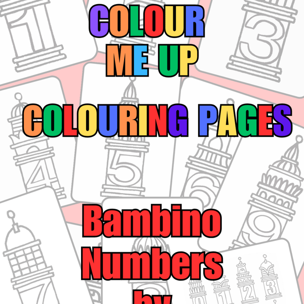 Colour me up colouring pages