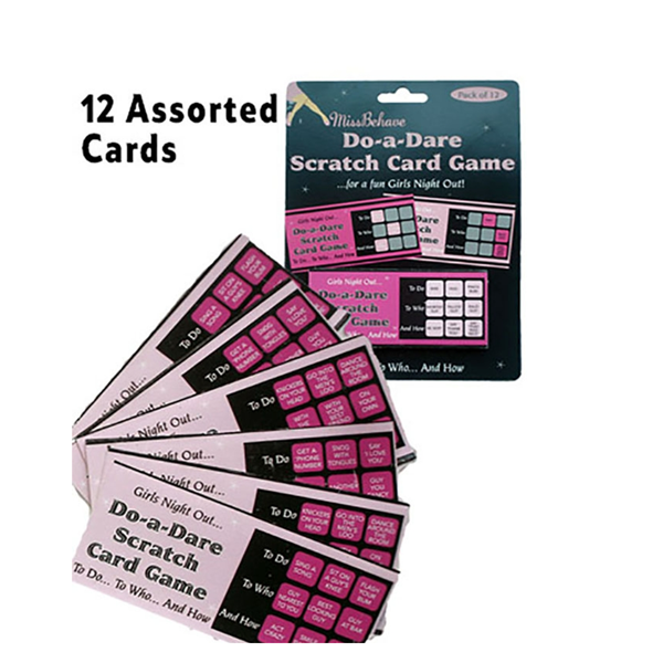 New hen party scratch cards game