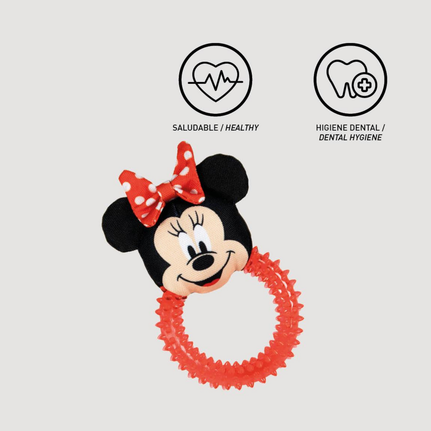 Minnie mouse dog toy officially licensed by disney