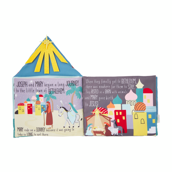 Nativity book mud pie