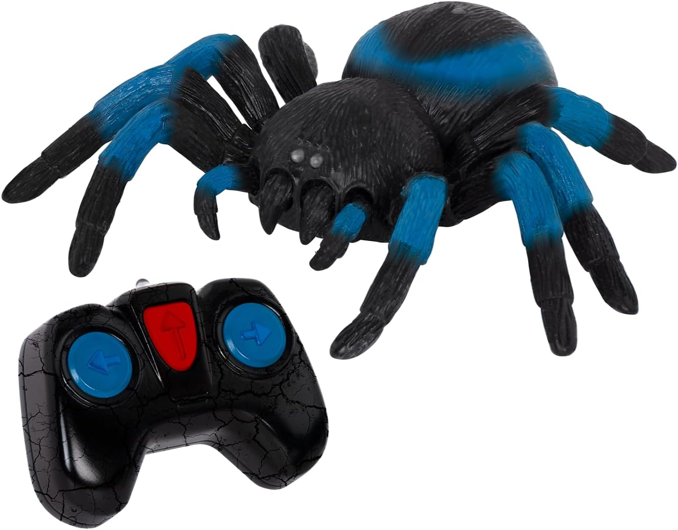 Terra by battat â blue tarantula â infrared remote control spider with light