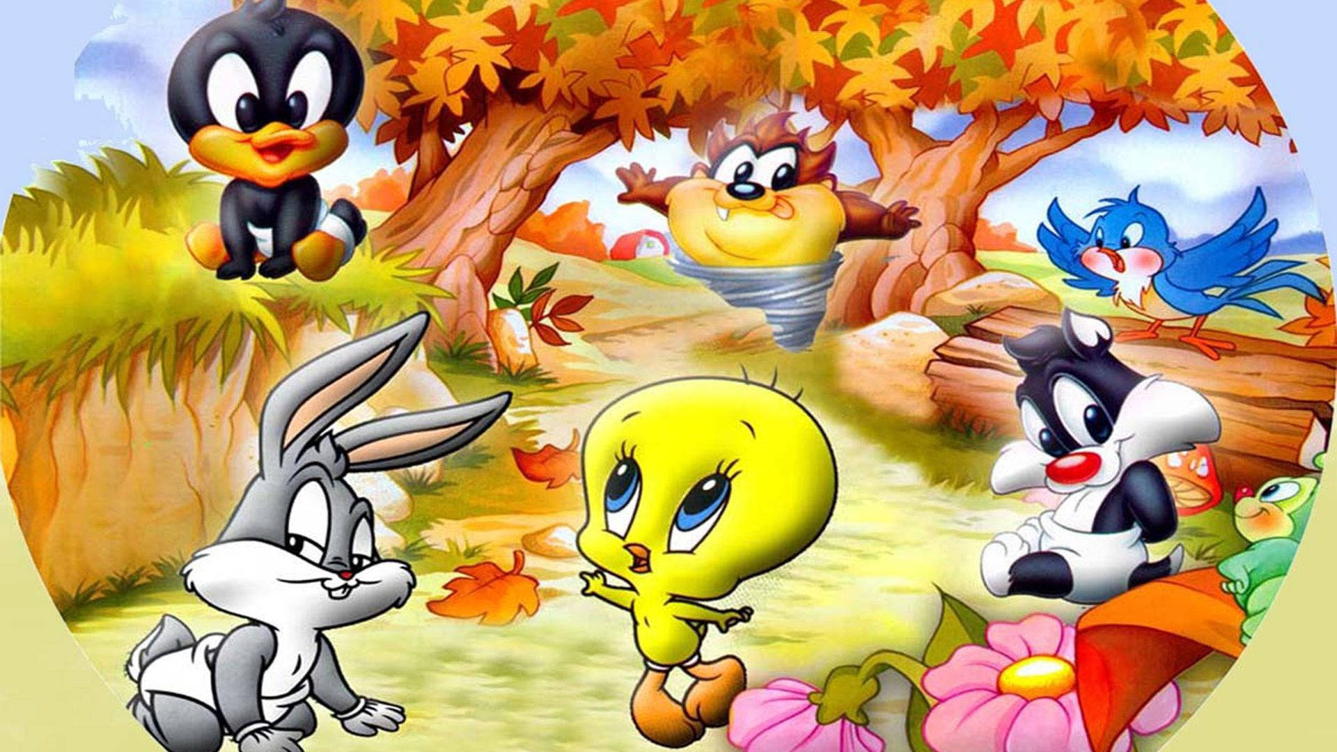 Download sylvester and baby looney tunes wallpaper