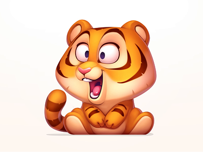 Tiger by neststrix game art studio on