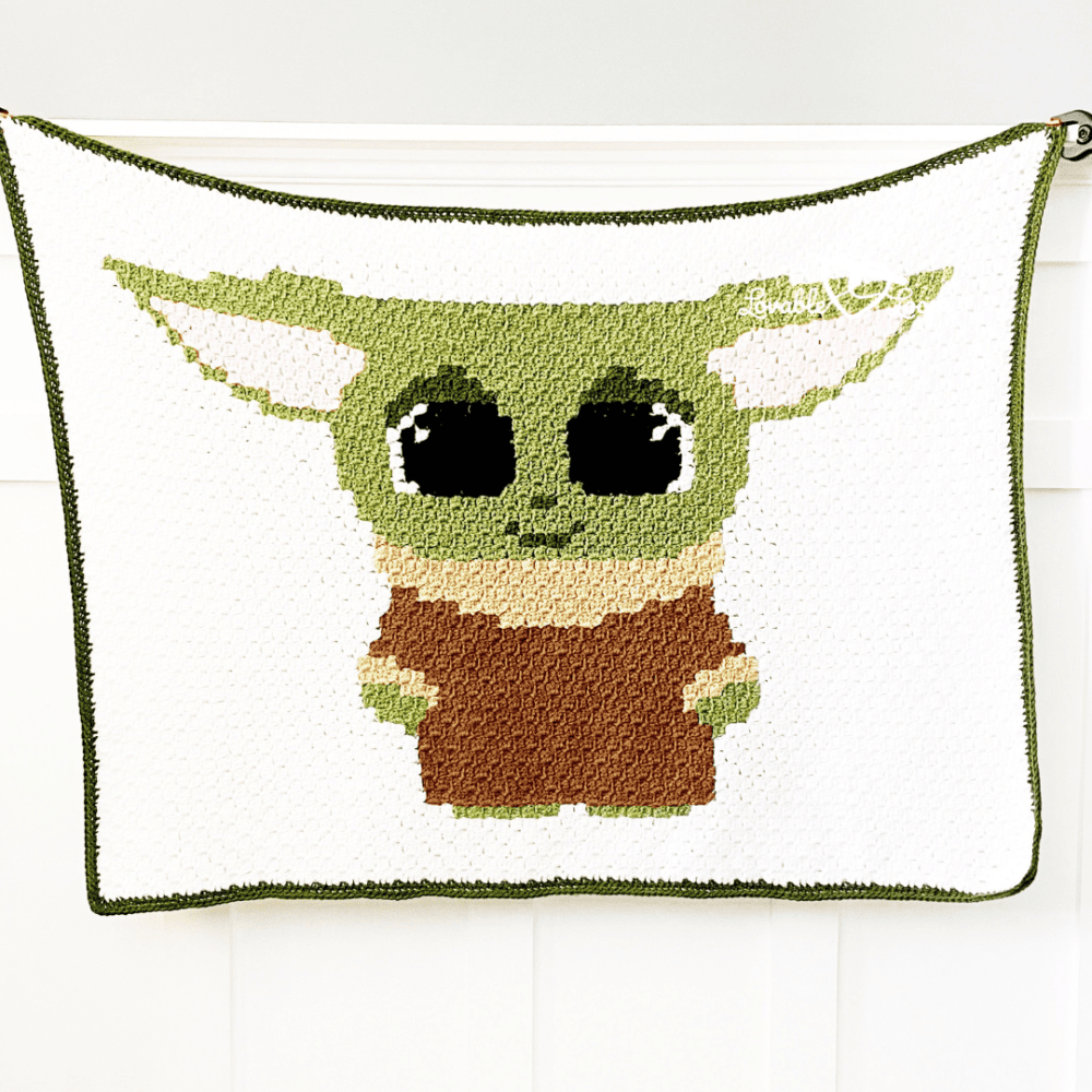 Baby yoda crochet pattern
