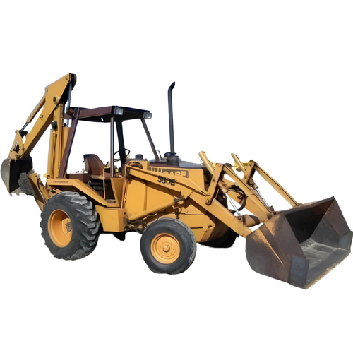 Case e super e backhoe information page