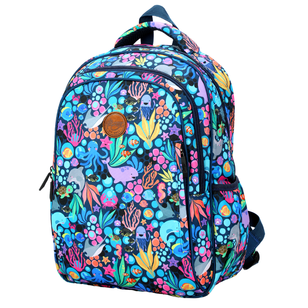 Sealife midsize kids backpack for preschoolkindergartenprep â