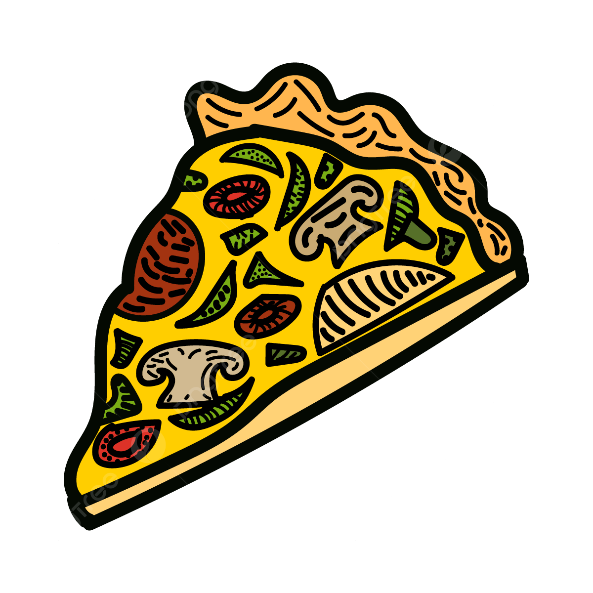 Pizza slice drawing png transparent images free download vector files